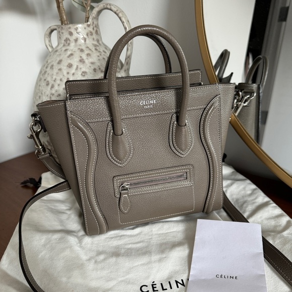 Celine NANO LUGGAGE BAG 
SOURIS crossbody bag - Picture 6 of 11